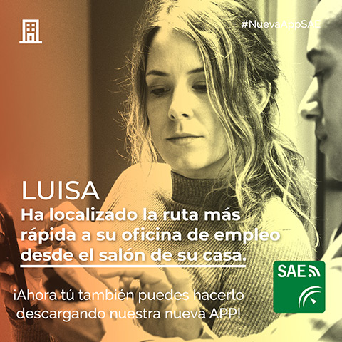 Gráfica en redes sobre la App del SAE