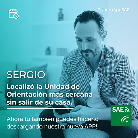 Gráfica en redes sobre la App del SAE