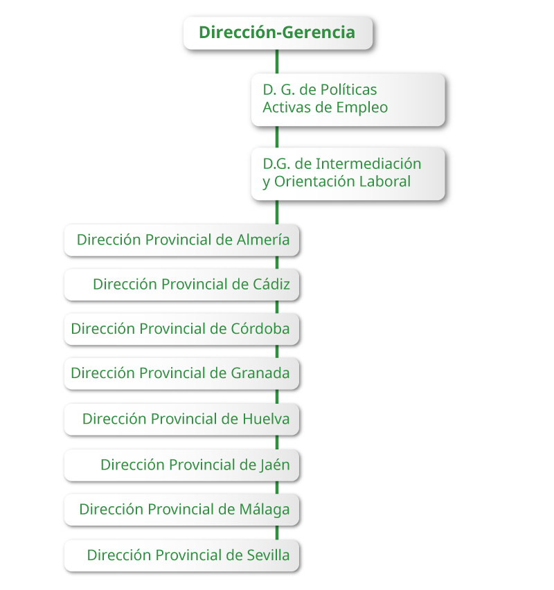 Organigrama del SAE