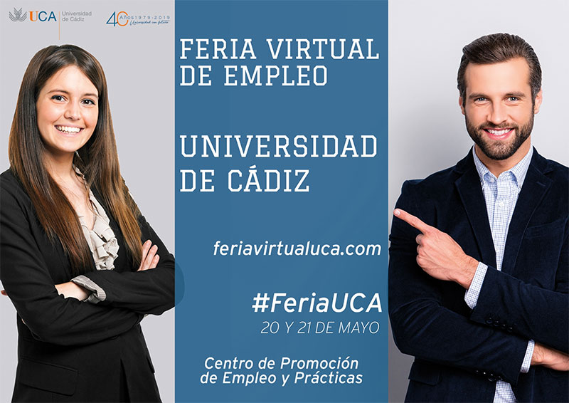 Feria Virtual de Empleo de la Universidad de Cádiz