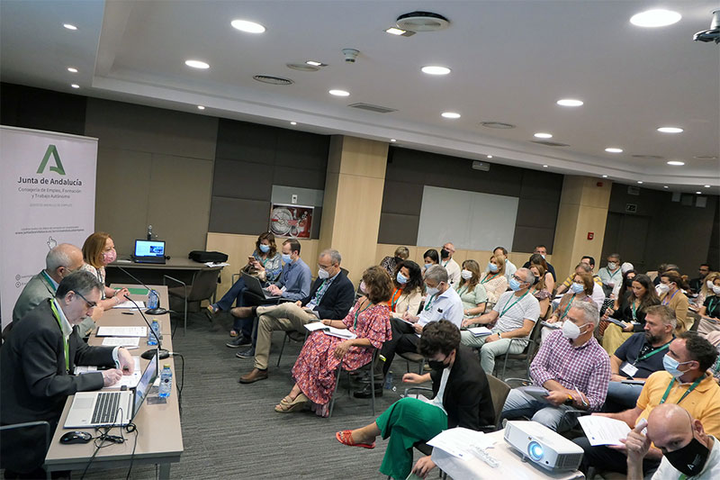Encuentro celebrado en Sevilla, mayo de 2022, con grupos provinciales