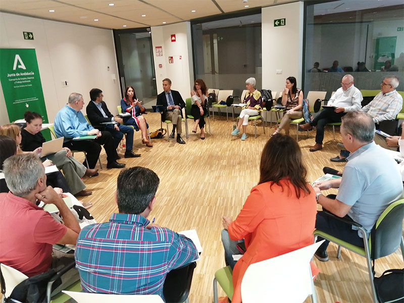 Reunión con oficinas de Granada y Almería, octubre de 2022